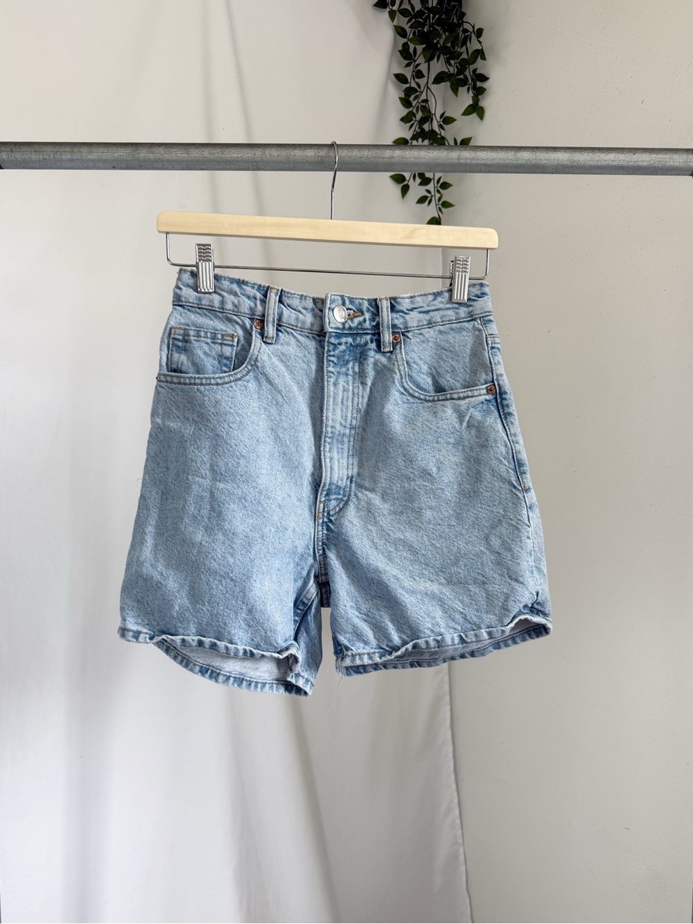 Zara mom shorts